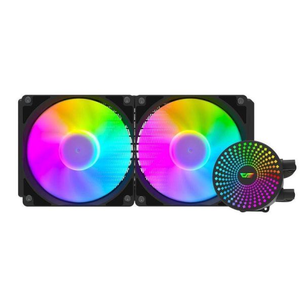 Darkflash Liquid cooler DC240 240mm Radiant Black Darkflash Liquid cooler DC240 240mm Radiant Black